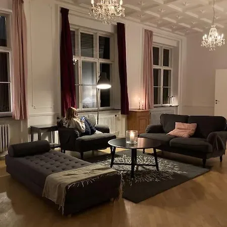 Grand Flat In Wonderful Апартаменты Копенгаген